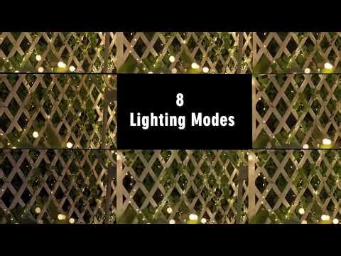 3/6/9M USB Power LED Firecracker String Lights Remote Control Garland