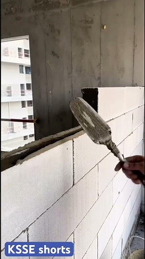 Lightweight Blocks in High-Rise: Fast & Efficient Wall Construction #Construction #Masonry #AAC