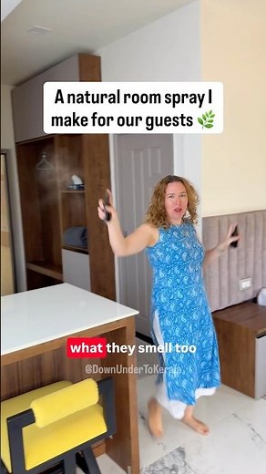 How to make a simple & natural room spray with vanilla and spice