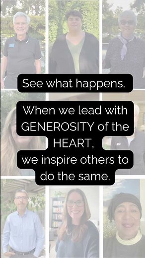 Let Generosity Begin With Me