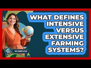 What Defines Intensive Versus Extensive Farming Systems?