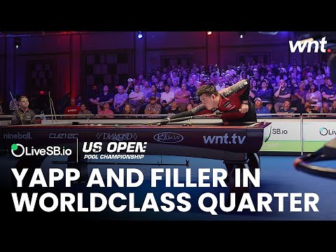 Yapp & Filler produce WORLD-CLASS quarter-final | 2025 US Open Pool Championship
