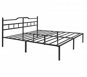 [Hot Item] Customer Favorite Rust Resistant and Sturdy Metal Double Bed Suitable for Apartment Dormitories