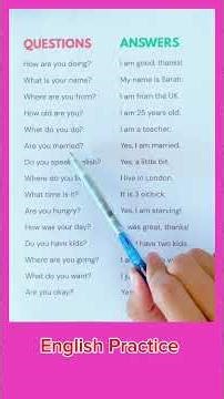 EnglishPractice #LearnEnglish #EnglishConversation #EnglishSpeaking #ESL #DailyEnglish