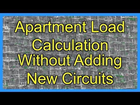 Apartment Load Calculation Without Adding New Circuits