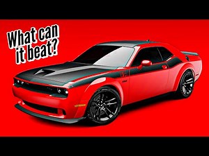 What cars can a Challenger Scatpack Beat? Know before you race!