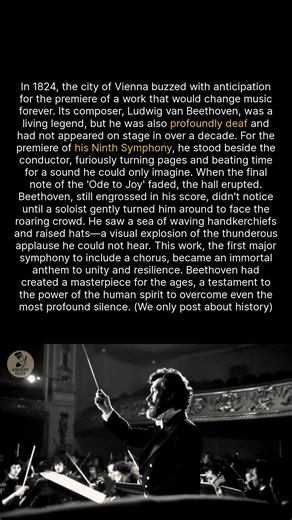 When silence gave birth to eternal harmony. #history #heritage #beethoven | Ancient Files