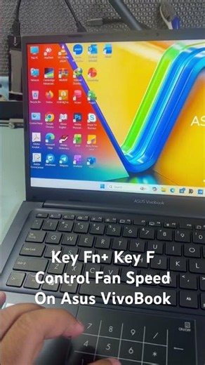 How to Adjust fan speed on Asus VivoBook