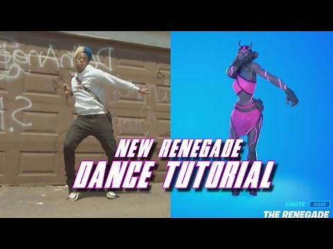 NEW Renegade Dance Fortnite Tutorial