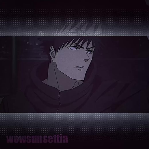 MEGUMI's Abs Animation from Jujutsu Kaisen