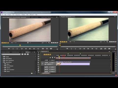 Adobe Premiere Pro CS6 Basics #1 [Tutorial German]