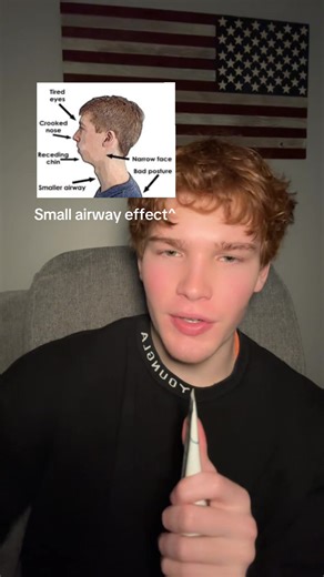 Your airway controls like 80% of your looks so it’s important to know what’s restricting or keeping your airway small #looks #glowuptips #attractive #jawline