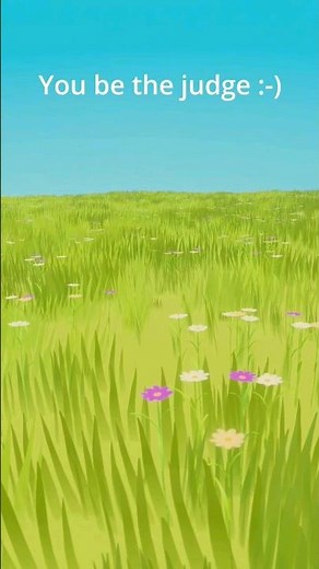 🌱☘️ Quick animated grass in Blender #blender