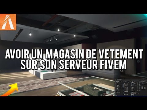 Script magasin de vêtement | Fivem