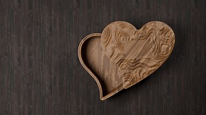 Heart Shaped Box, Perlin Noise Pattern for Engraving, Customizable, CNC Router STL File - Etsy