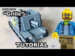 WW2 Lego Sd.Kfz 138/1 "Grille" Tutorial/Instructions
