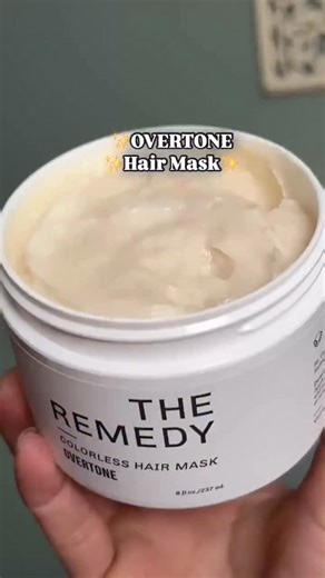 Deep conditioning isn’t just for dry or damaged hair. It’s for everyone who wants softer, healthier, more manageable strands. The Remedy Mask delivers intense hydration without weighing you down… and once a week is all it takes. Shop the weekly ritual every head of hair needs. 👩‍🦱👱‍♀️ | oVertone