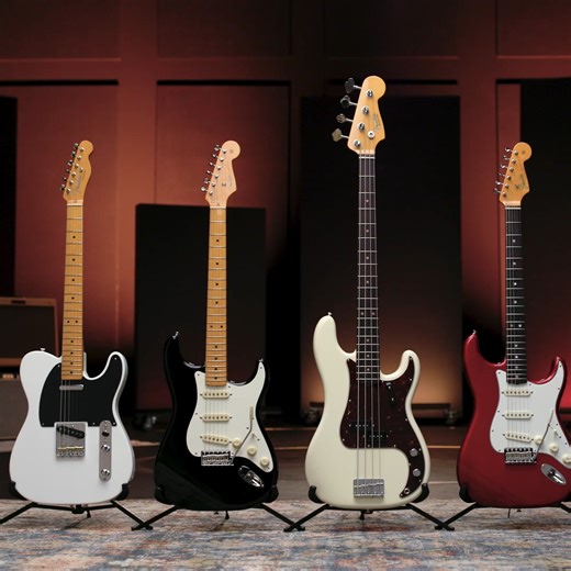音楽の歴史を変えた革新的なエレクトリ ックギターとベースを、極めて正確に再現した「American Vintage II シリーズ」に新モデル&新色が登場！ 新たにシリーズに仲間入りした1965 Stratocasterに加えて、1957 Stratocaster、1965 Stratocaster 、1966 Jazzmaster、1960 Precision Bassから新色及び限定モデル1951 Telecaster プロトタイプ・ホワイトが登場！ 詳細はこちら⏩ https://www.fender.com/ja-JP/electric-series/american-vintage-ii/ #Fender #フェンダー #ギター #ベース #guitar #bass #AmericanVintageII | Fender