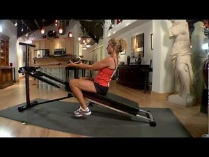 Bicep Curl on the Total Trainer Home Gym