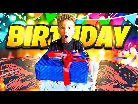 FaZe Sent RowdyRogan a SURPRISE BIRTHDAY GIFT for his 7th Birthday!