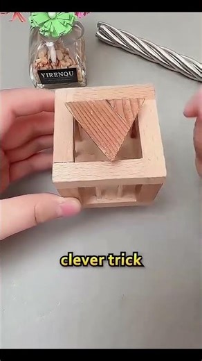 Wooden Pyramid Puzzle Solving #puzzle #rubikscube #interesting #creative