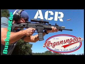 Bushmaster Adaptive Combat Rifle (ACR) 5.56 Rifle Review (HD)