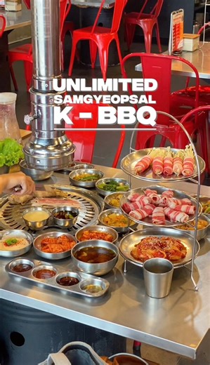 5.7K views · 32 reactions | 2025 Favorite Korean Restaurant? Yeah, I can taste why  #samgyupsal #cravings #unlimitedsamgyupsal #Unlimited | 홛홖홪홧환홝홞홫홚홨 | Facebook