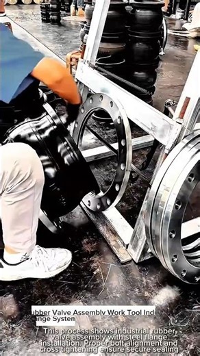 Rubber Valve Assembly Work Tool Industrial Flange System #worktool