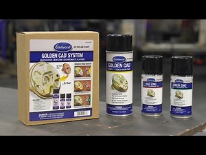 Replicate the Look of Golden CAD Plating in 3 Easy Steps! - Golden CAD Complete Kit - Eastwood