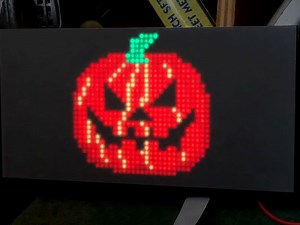 Halloween Countdown Display Matrix