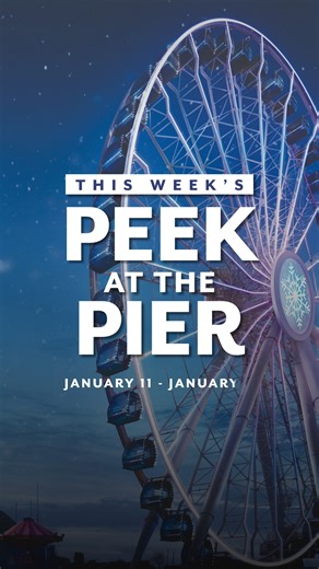 🎡 Discover what’s coming up at Navy Pier! Join us for events and experiences you won’t find anywhere else. https://bit.ly/3M639dD #PeekAtThePier | Navy Pier