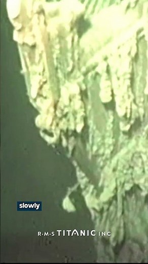 First Footage of TITANIC Bow 1987