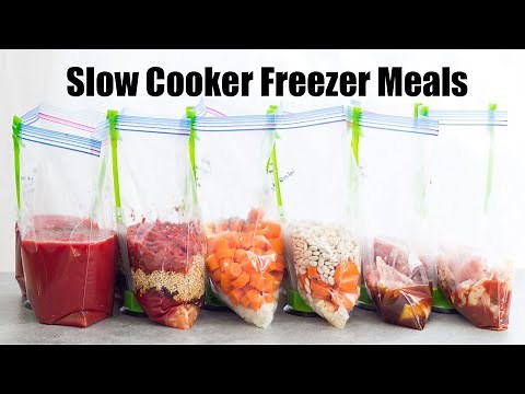 Make Ahead Slow Cooker Freezer Meals