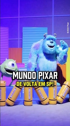PIXAR WORLD IS BACK IN SP! Immersive experience - What to do in São Paulo. #whattodoinsp