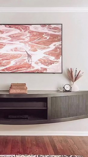 23K views · 666 reactions | Scrap wood Modern Floating TV Console Build! #tvconsole #diyprojects #scrapwoodproject #modernbuild | Glam Farmhouse, LLC | Facebook