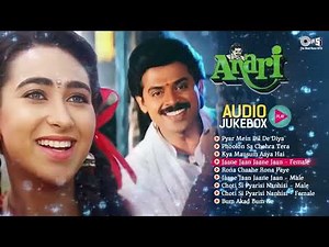 Anari (1993) Full Audio Songs | Venkatesh & Karisma Kapoor | 90's Evergreen Songs | 90's Hits