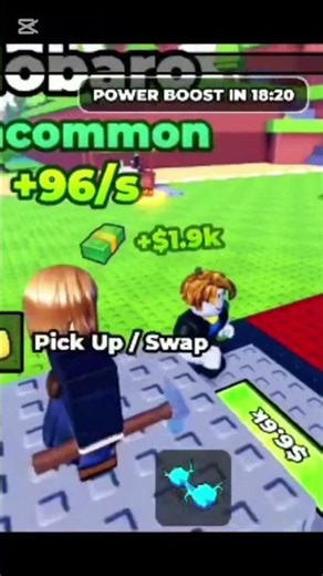 😱 Lucky Block gave me SUPER POWER! #roblox #shorts