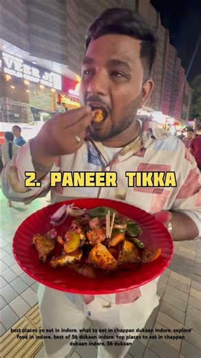 The Ultimate Chappan Dukan Food Guide! 🤤🔥 #indorestreetfood #travel