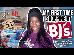 First Time Shopping at BJ’s | Full Grocery Haul on a Budget