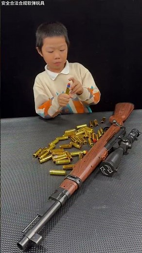 The Most Realistic Kar98k Toy Rifle? 🎯 Shell Ejecting Soft Bullet Gun#Kar98k #Kar98kToy #ToySniperRi