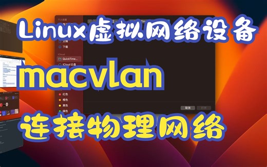 Linux虚拟网络设备：macvlan