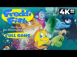Freddi Fish and the Case of the Missing Kelp Seeds (PC) - Full Game 4K60 Walkthrough - No Commentary