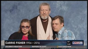 Carrie Fisher dead at 60