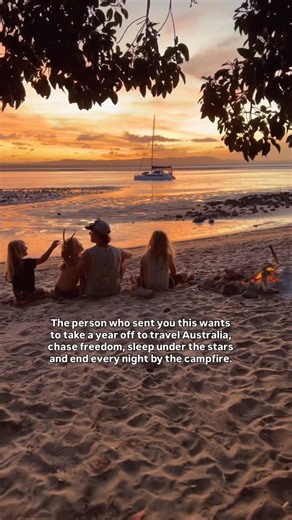 Trip In A Van on Instagram: "If someone sent you this, take the hint: they’re ready to pack up life, hit the road for a year and chase freedom under Aussie skies🩵🌺🐨"