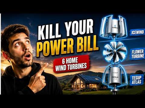 6 Wind Turbines That Could Replace Your Power Bill