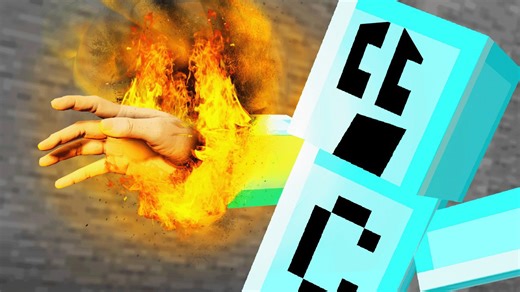 Minecraft but Damage Equals Realism