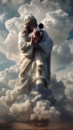 #viral #jesus #heaven #clouds #heaven