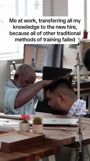 Me at work, transferring all my knowledge to the new hire, because all of other traditional methods of training failed #relatable #life #workbestie #bestie #workhumor #work #office #officelife #corporate #corporatelife #workmemes #worklife