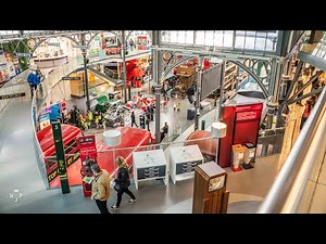 Visiting the London Transport Museum