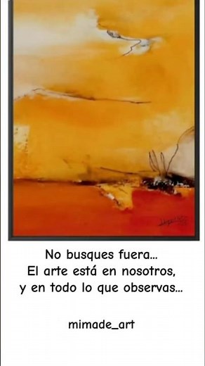 ¿Qué es el arte en la pintura abstracta?